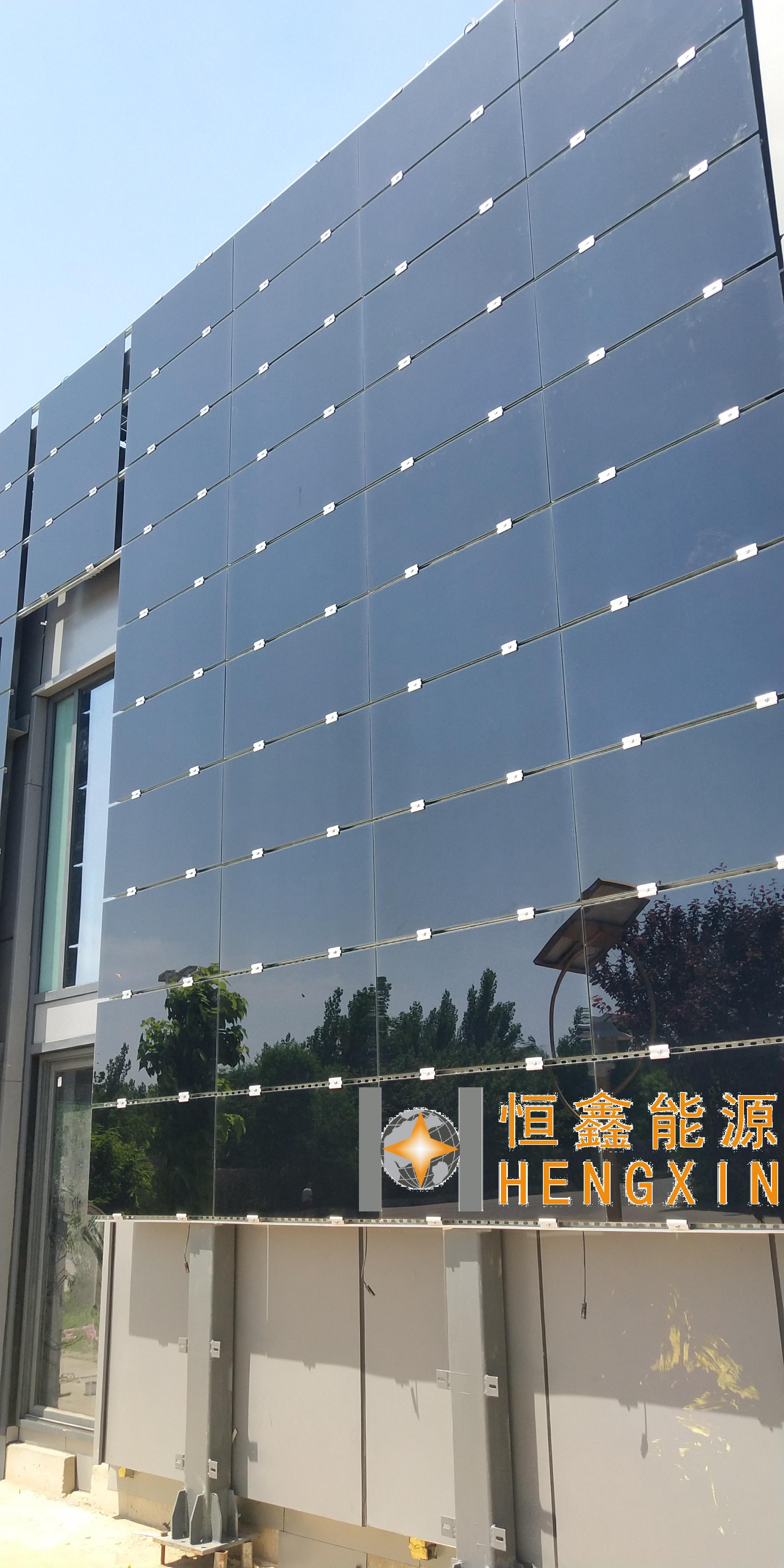 山东德州玻璃幕墙太阳能发电项目